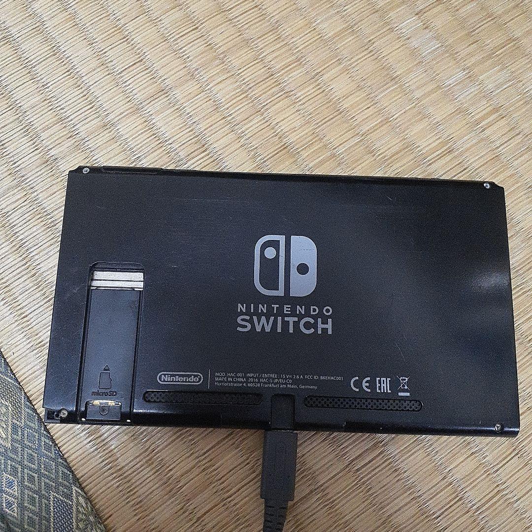 任天堂スイッチ＆コントローラー緑色のみ(ジャンク)