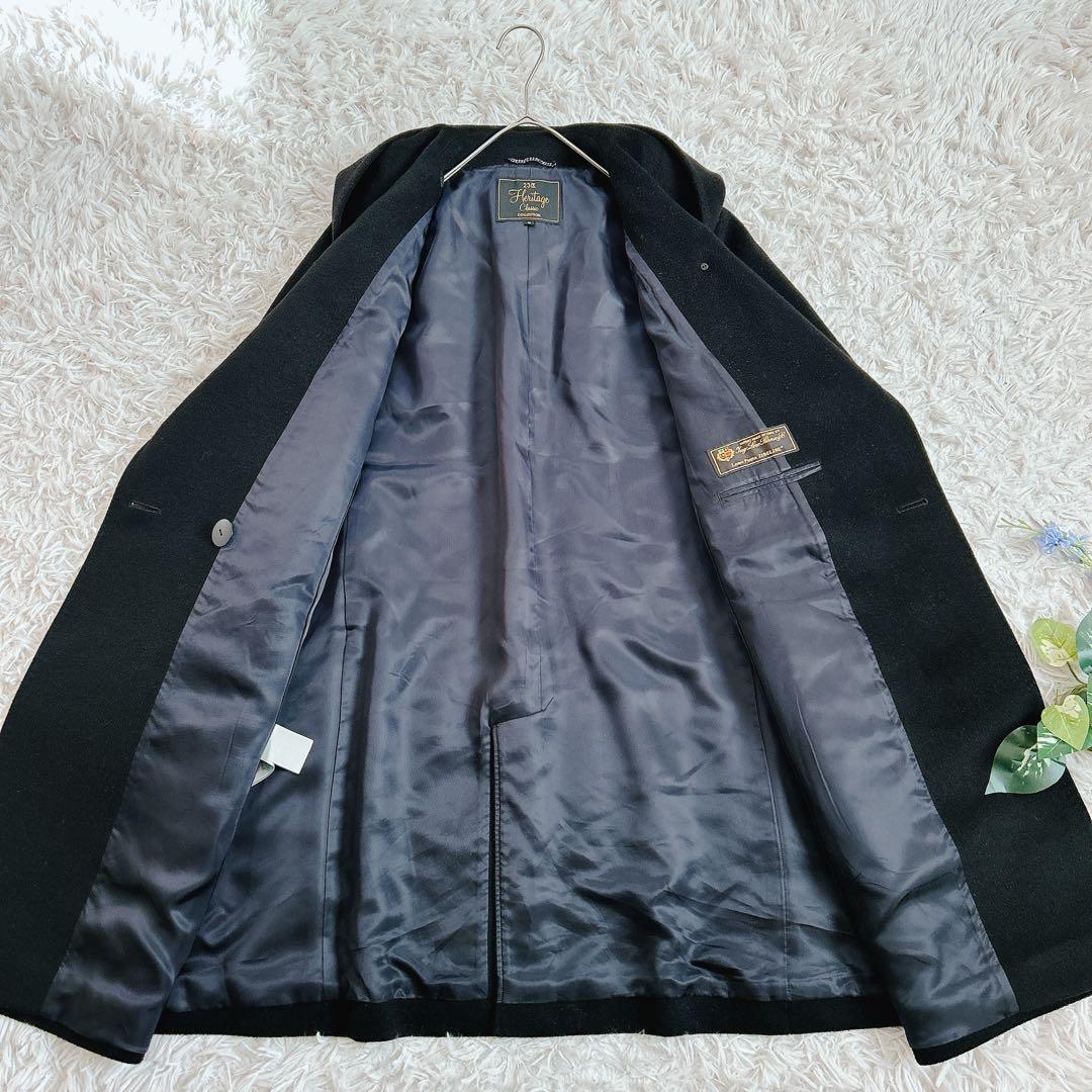 レアサイズ⁂美品⁂23区⁂フーデットコート　ロロピアーナ　大きいサイズ　5L 黒