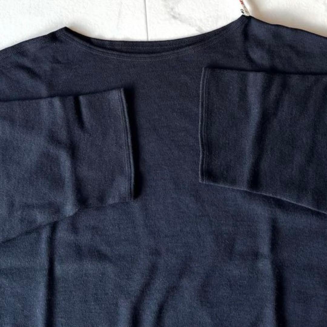 美品*ヨーガンレール ウール アンゴラ ニット チュニック M ブラック