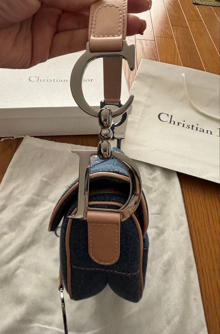 ビンテージ　ディオール　デニムバック　ガリアーノ期