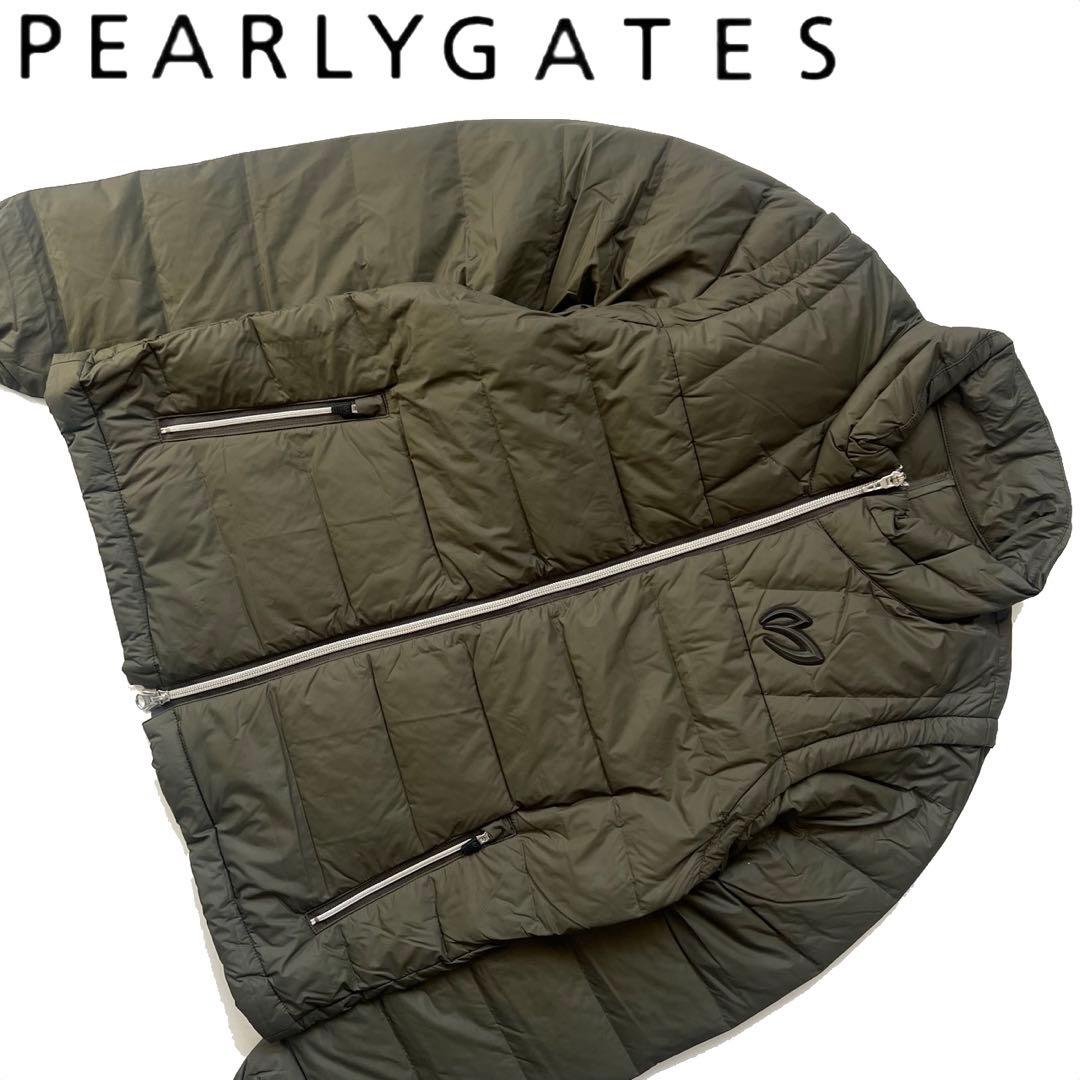 マスターバニー　パーリーゲイツ　カーキ　中綿　ダウンジャケット　レディース　1