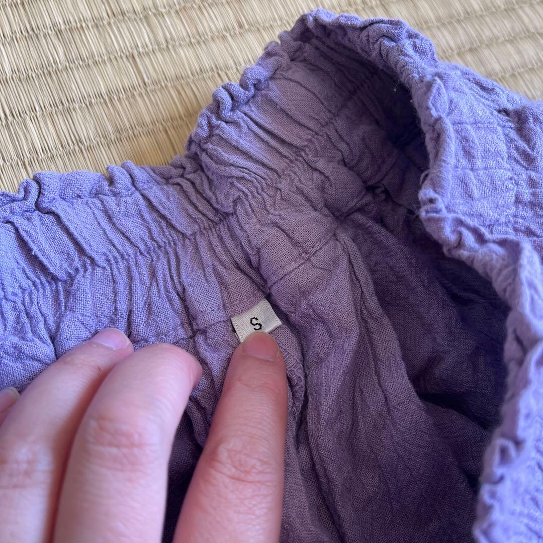 ヂェン先生の日常着　バルーンパンツレギュラーSサイズ