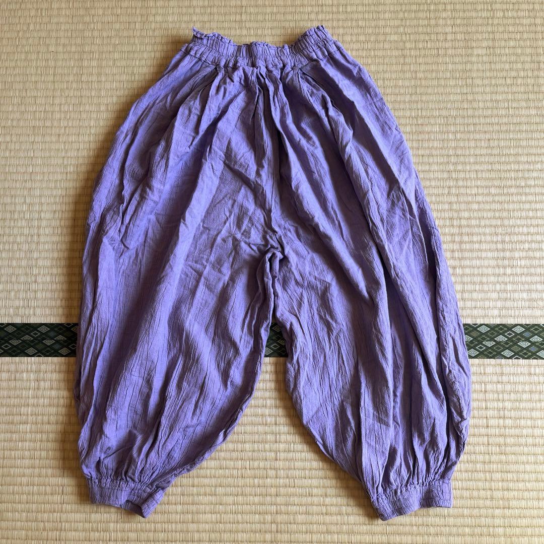 ヂェン先生の日常着　バルーンパンツレギュラーSサイズ