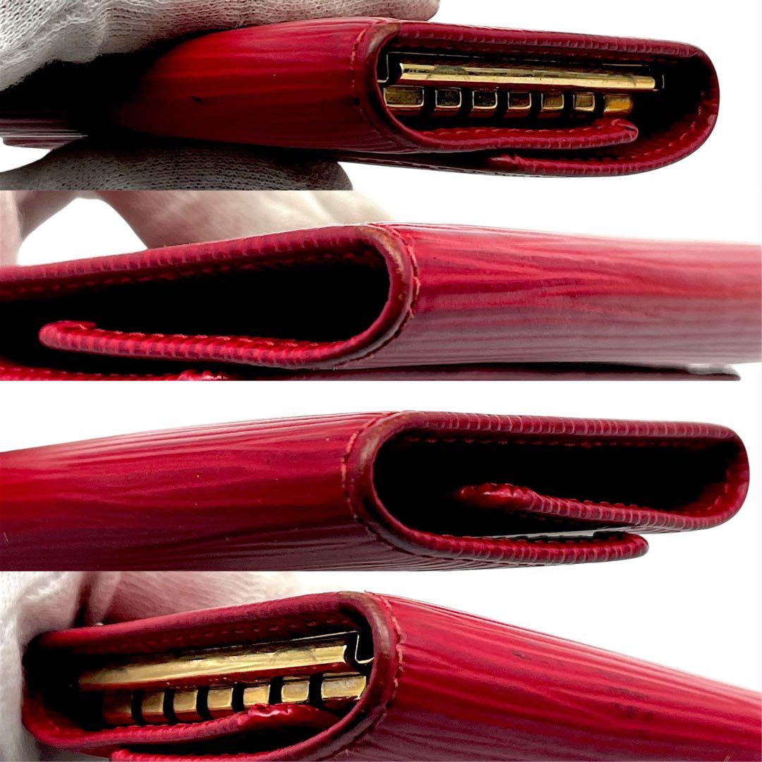 【美品】LOUIS VUITTON ルイヴィトン　キーケース　6連　エピ　レッド