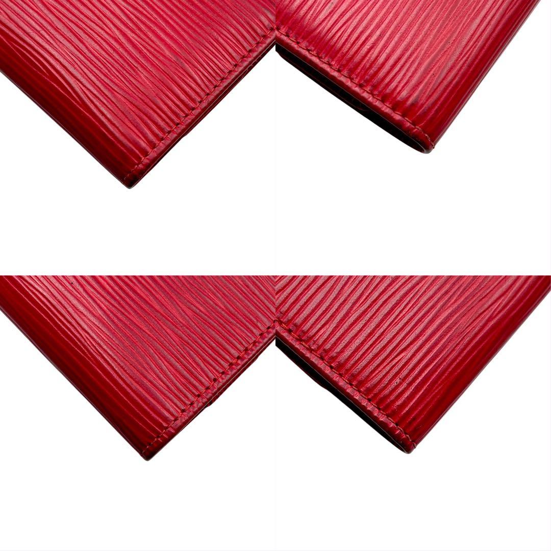 【美品】LOUIS VUITTON ルイヴィトン　キーケース　6連　エピ　レッド