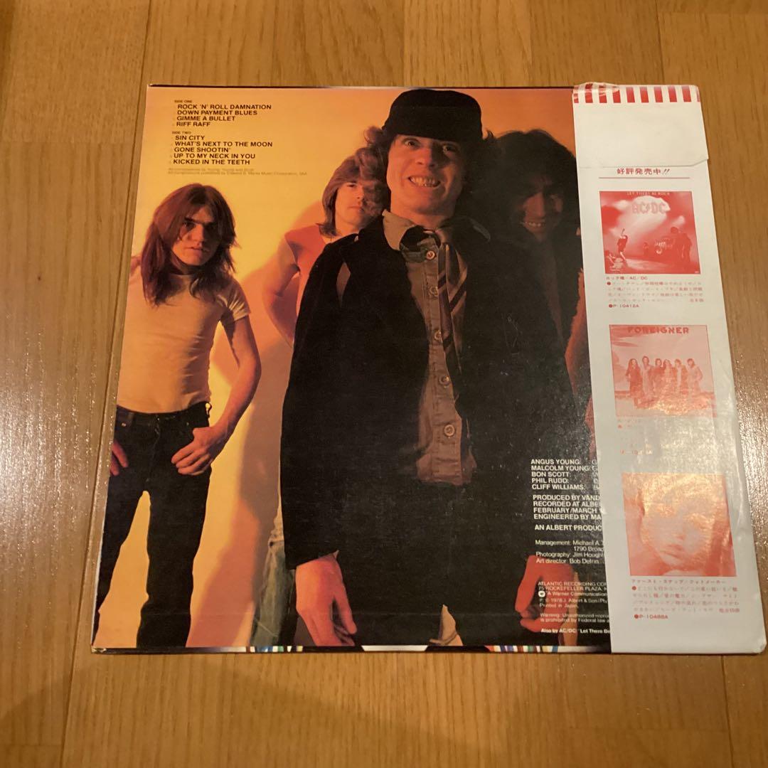 ◆AC/DC◆POWERAGE◆パワー・エイジ◆帯付きレア盤◆