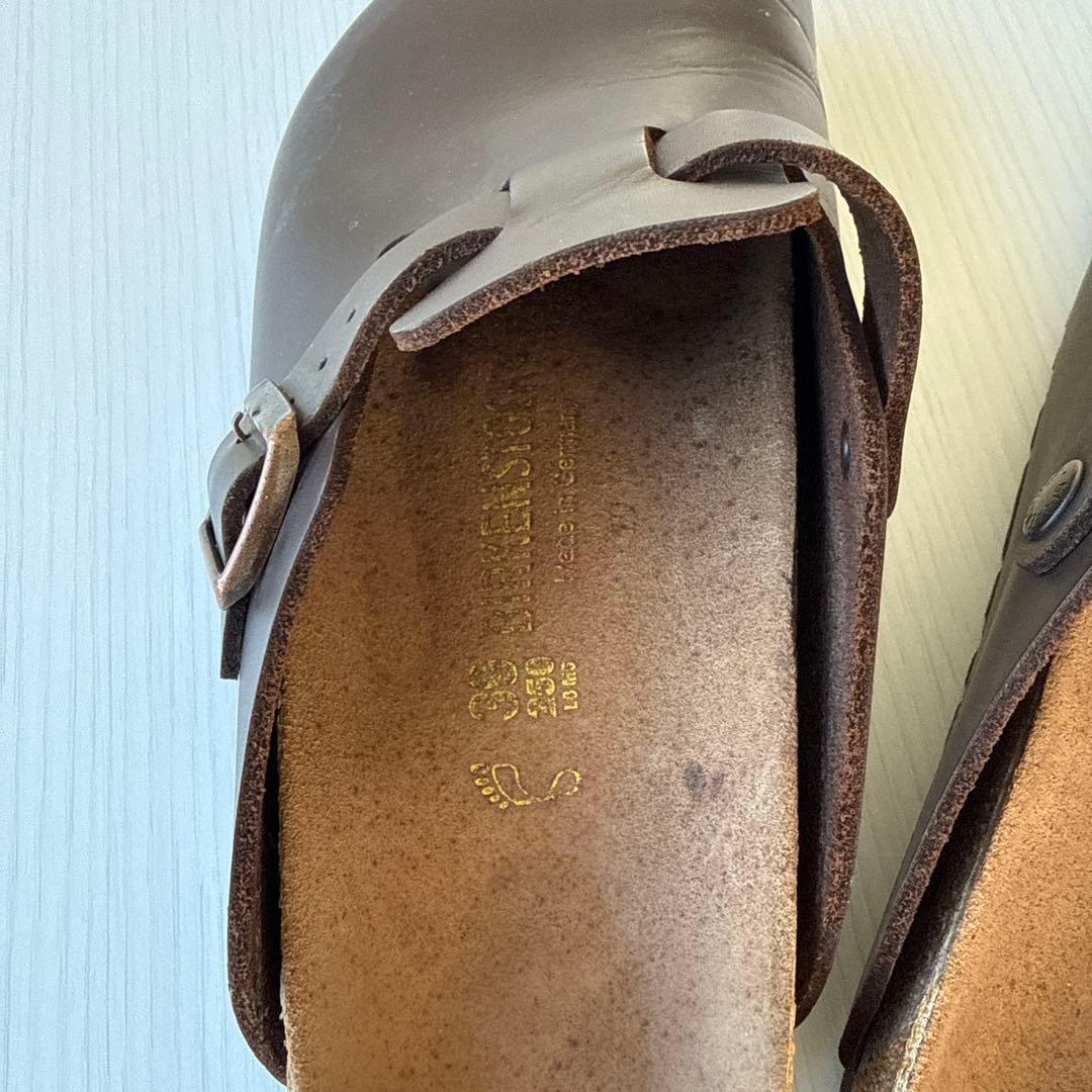 2024モデルビルケンシュトック ボストン39 25cm ブラウン