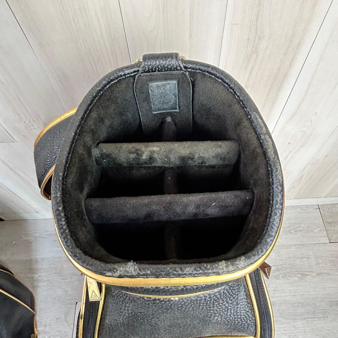 【ジャンボ尾崎】J's WORLD STAGE マッスルブラック　ゴルフバッグ