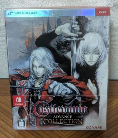 新品 スイッチ版 Castlevania Advance Collection