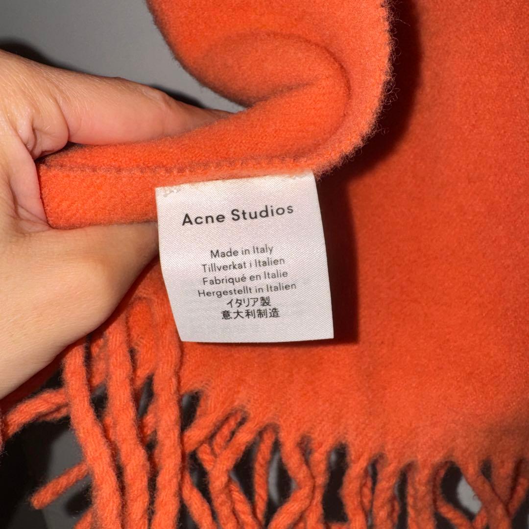 Acne Studios マフラー/オレンジ