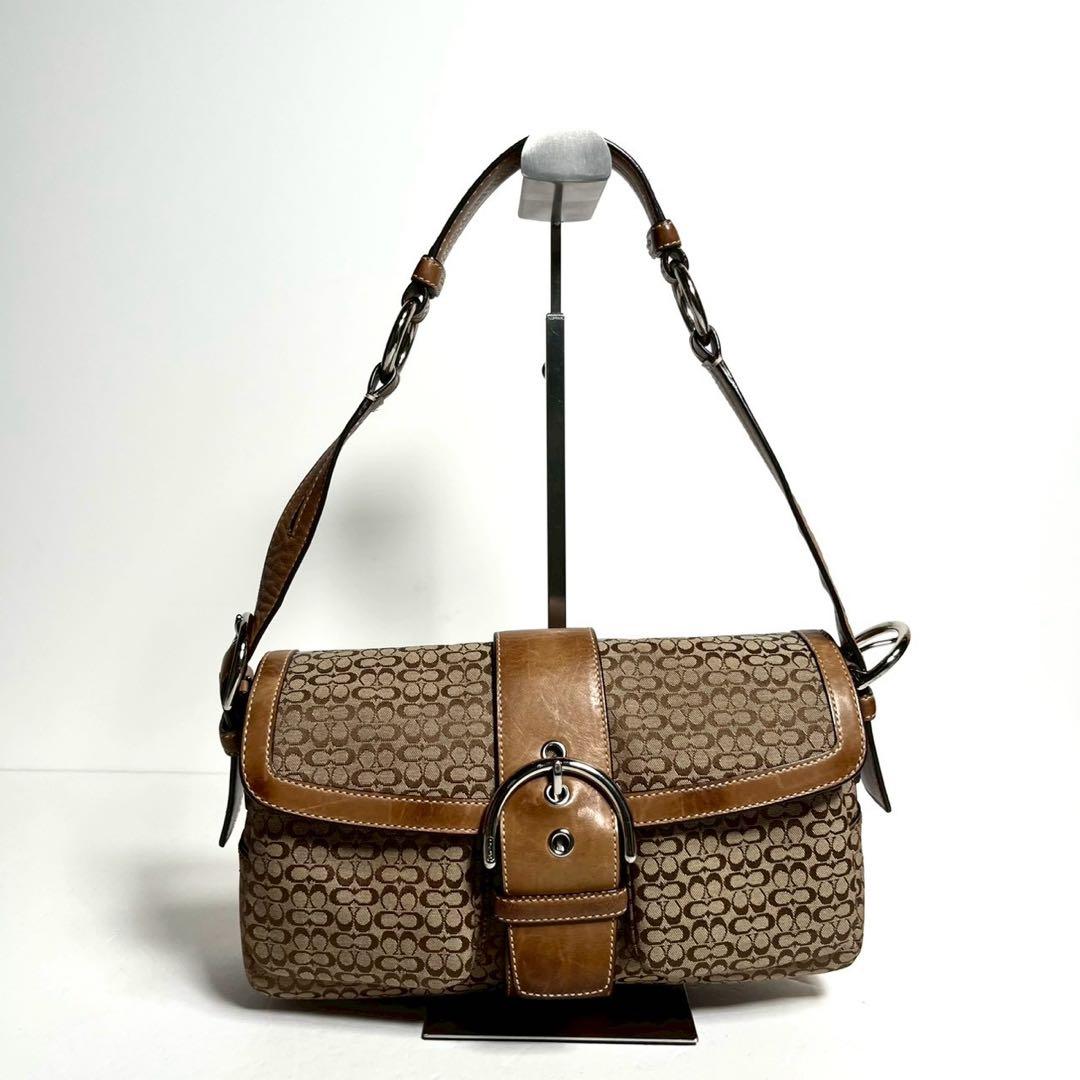 バッグ COACH SOHO Signature shoulder bag