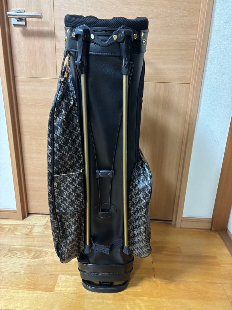 Resurrection キャディバッグ 黒ゴールド