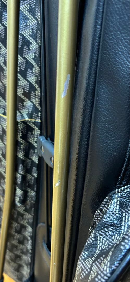 Resurrection キャディバッグ 黒ゴールド