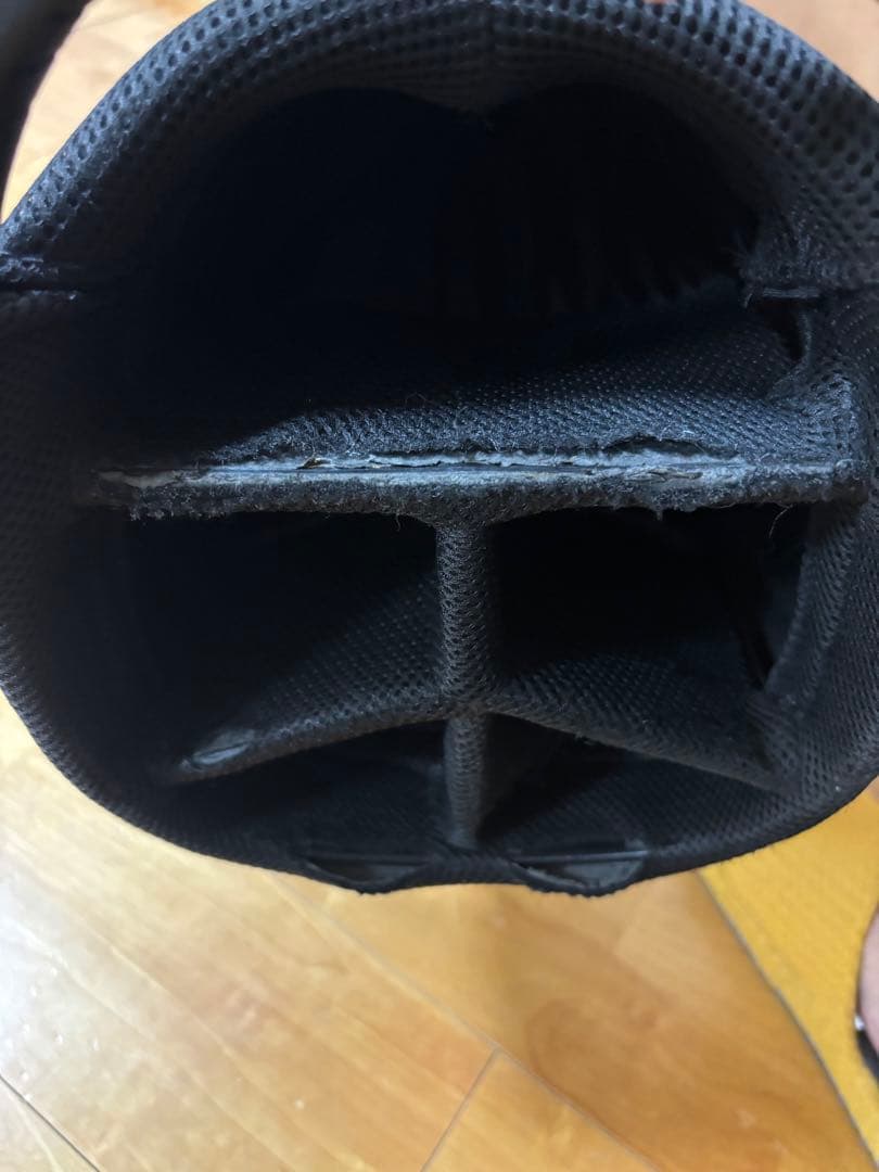 Resurrection キャディバッグ 黒ゴールド