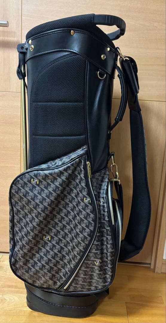 Resurrection キャディバッグ 黒ゴールド