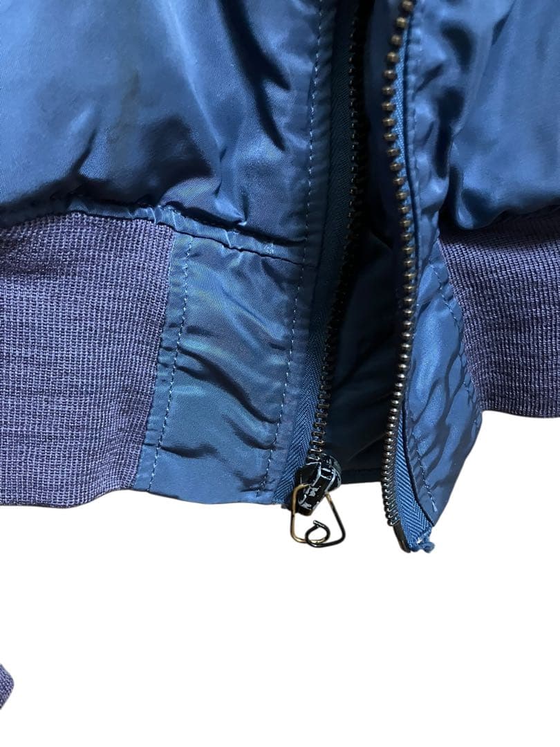 アルファU.S. AIR FORCE vintageMA-1フライトJ Mサイズ