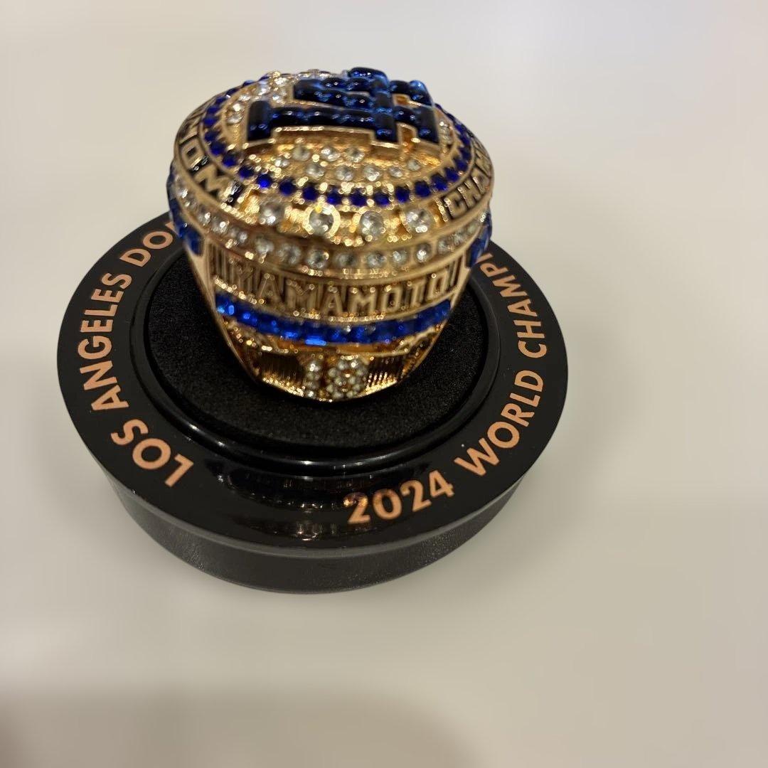 ロサンゼルス・ドジャース 2024年ワールドチャンピオンリング　山本選手