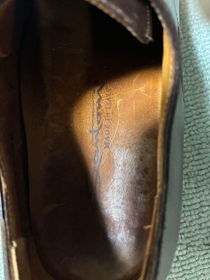 Santoniサントーニ レザー ドレスシューズ