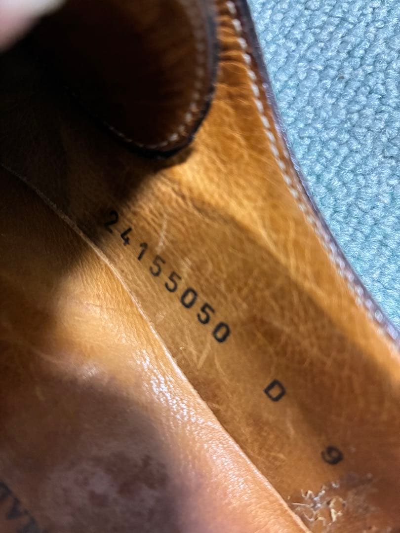 Santoniサントーニ レザー ドレスシューズ