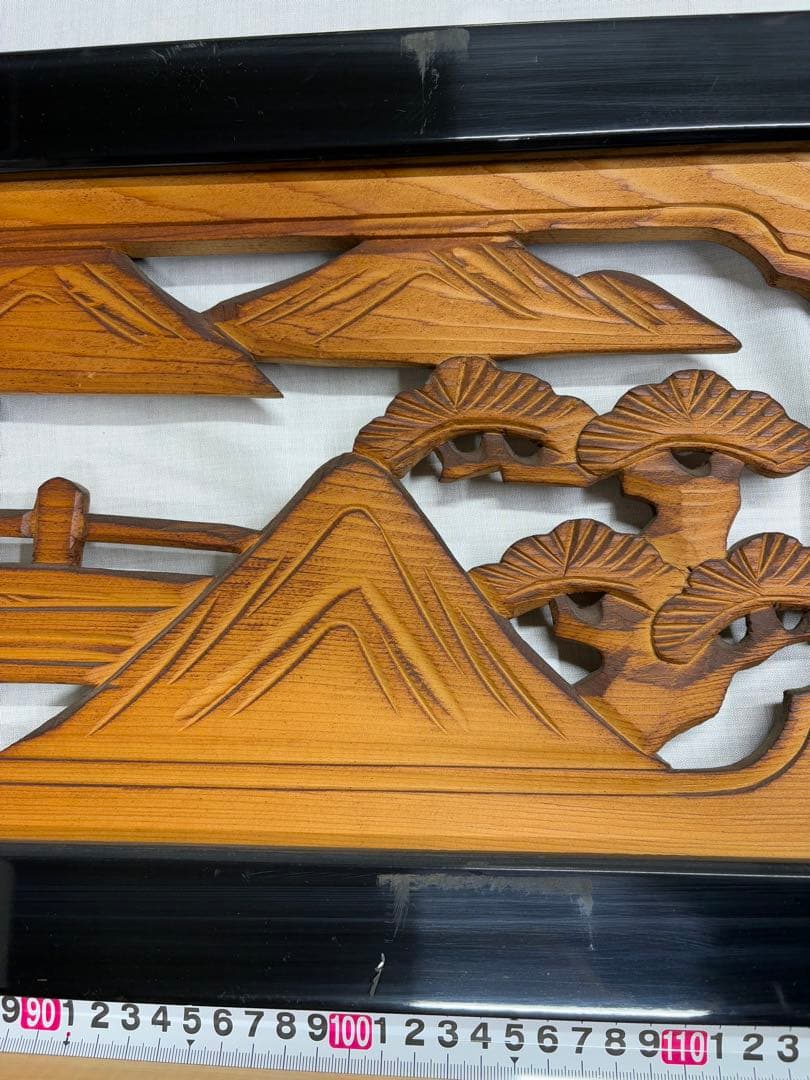 欄間　一対　建具