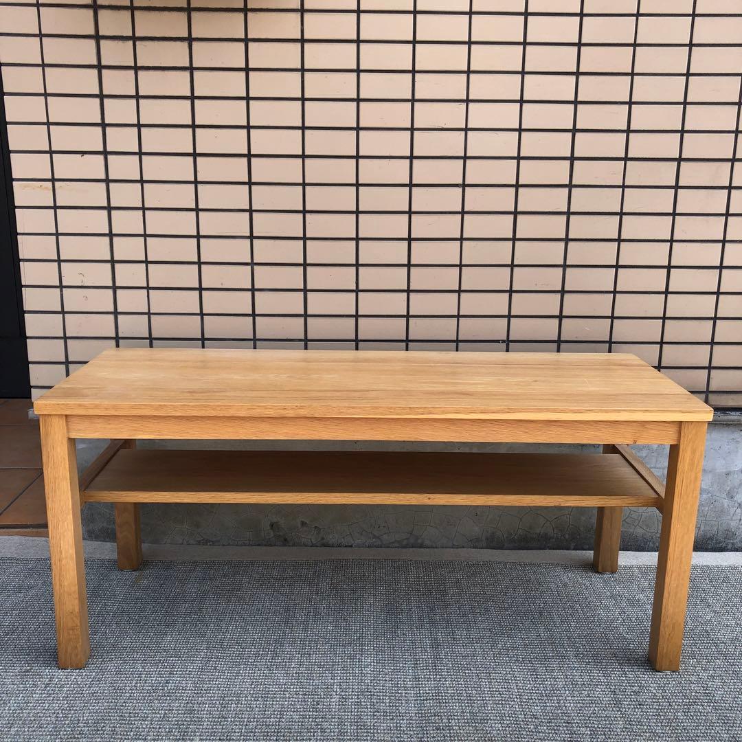 か1● 無印 無垢材ベンチ・オーク材