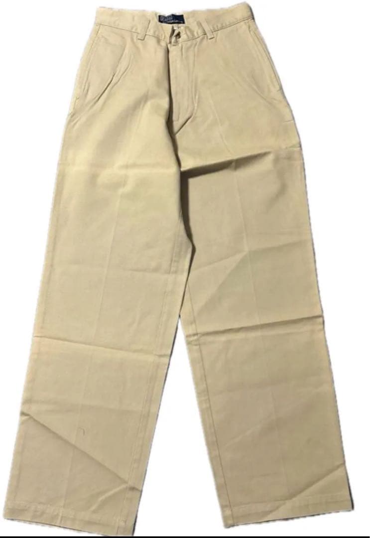 90s USA製ラルフローレン　チノパン　ポロチノ　29 美品