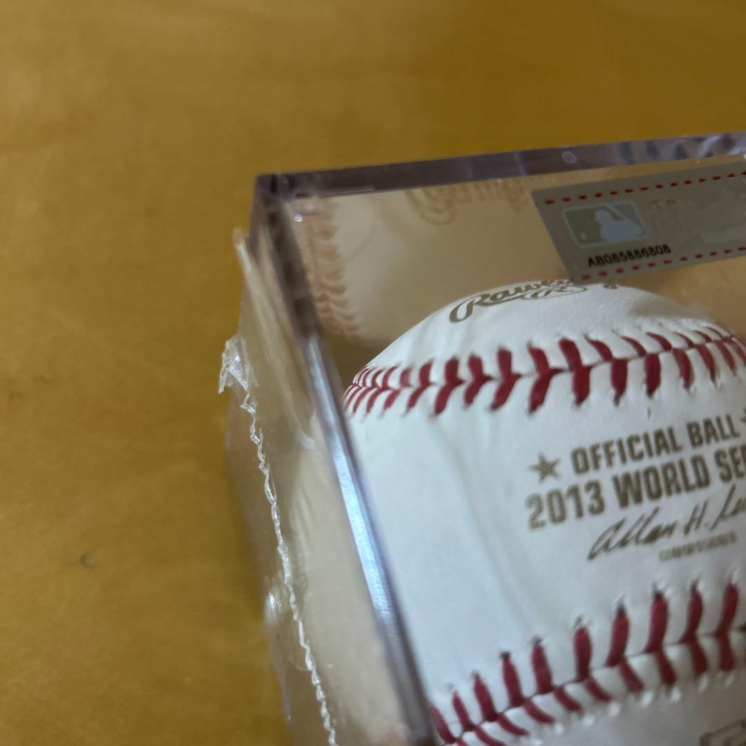 Rawlings 2013年 ワールドシリーズ　公式ボール レッドソックス　優勝