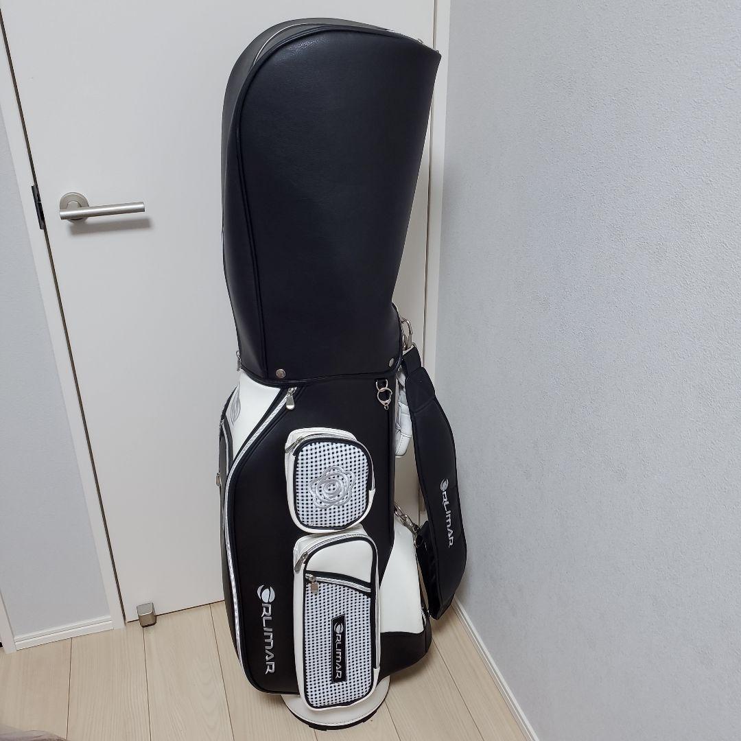 ⭐レディースORLIMARキャディバッグ、ゴルフクラブ未開封ラップ付き8本セット