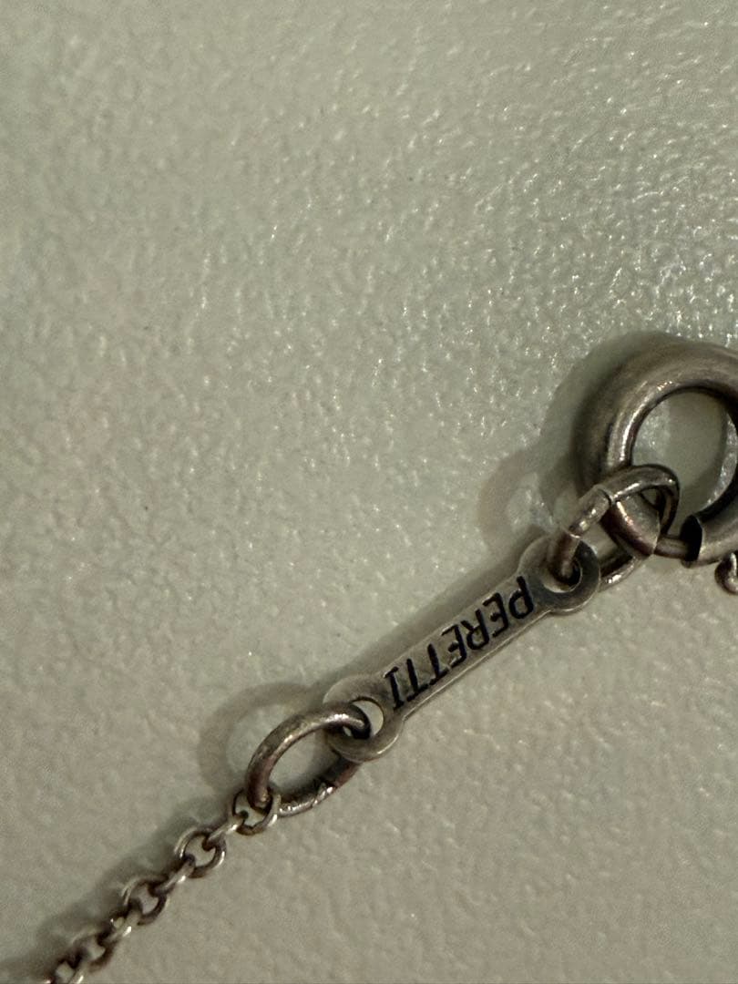 Tiffany & Co. ビーン型ペンダントネックレス