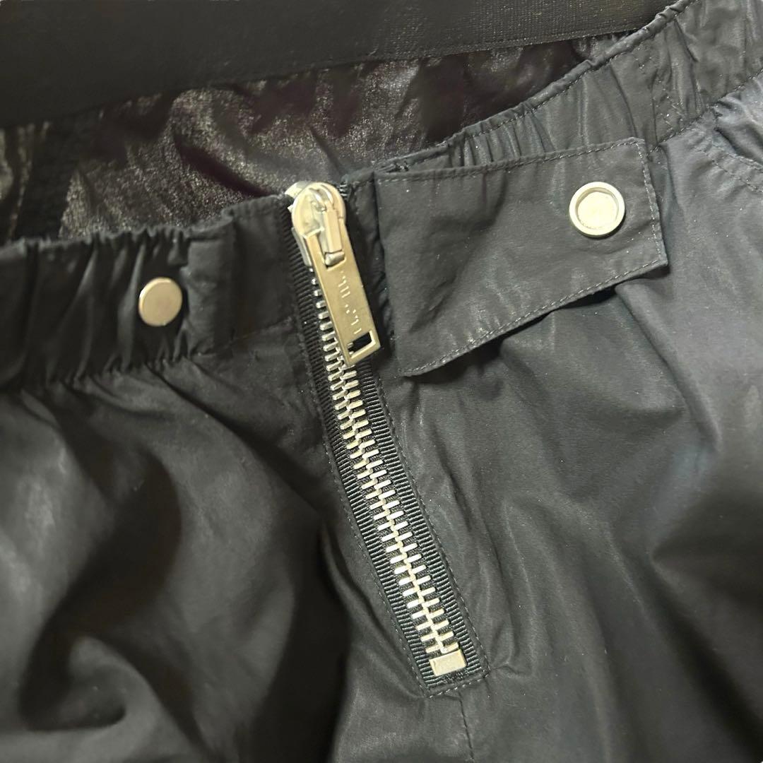 アンレーベルプロジェクト バイカーパンツ 立体裁断 M ブラック グリーン