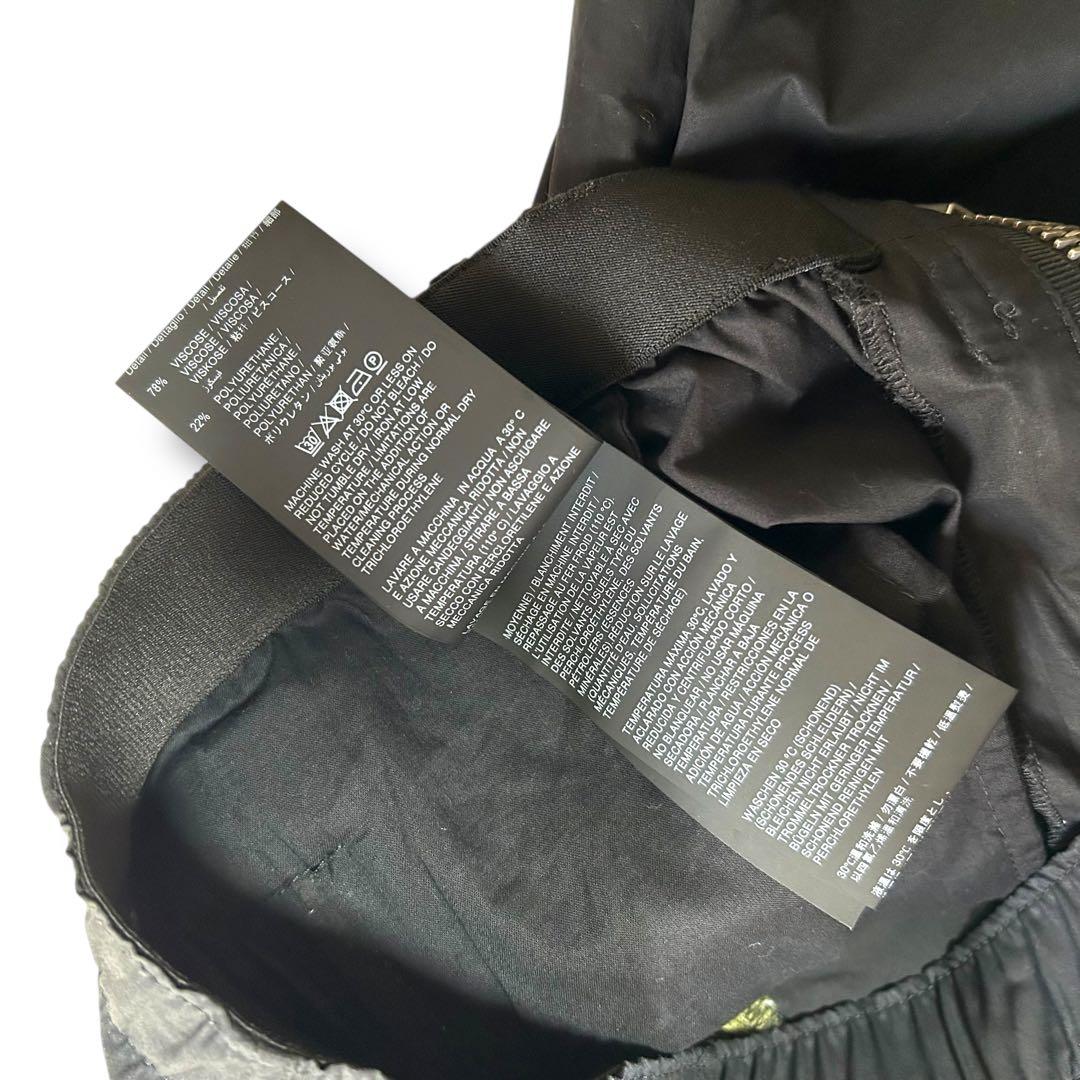 アンレーベルプロジェクト バイカーパンツ 立体裁断 M ブラック グリーン