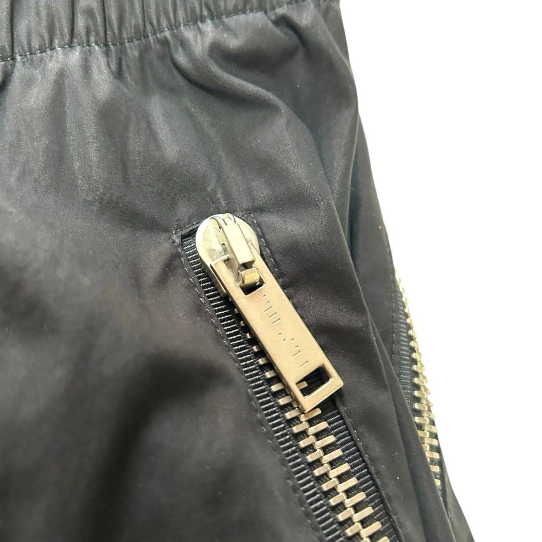 アンレーベルプロジェクト バイカーパンツ 立体裁断 M ブラック グリーン