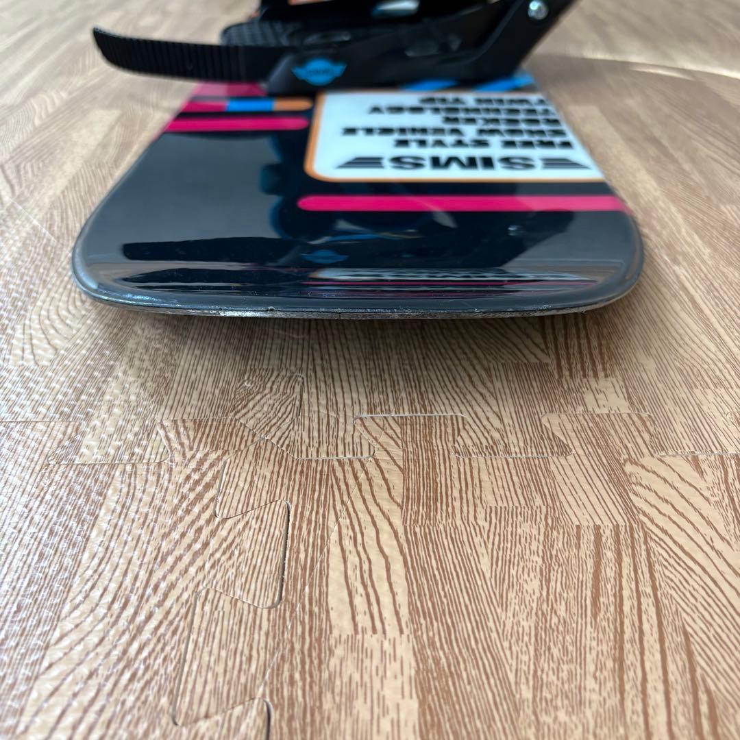 SIMS スノーボードセット ビンディング付き 120cm キッズ ジュニア