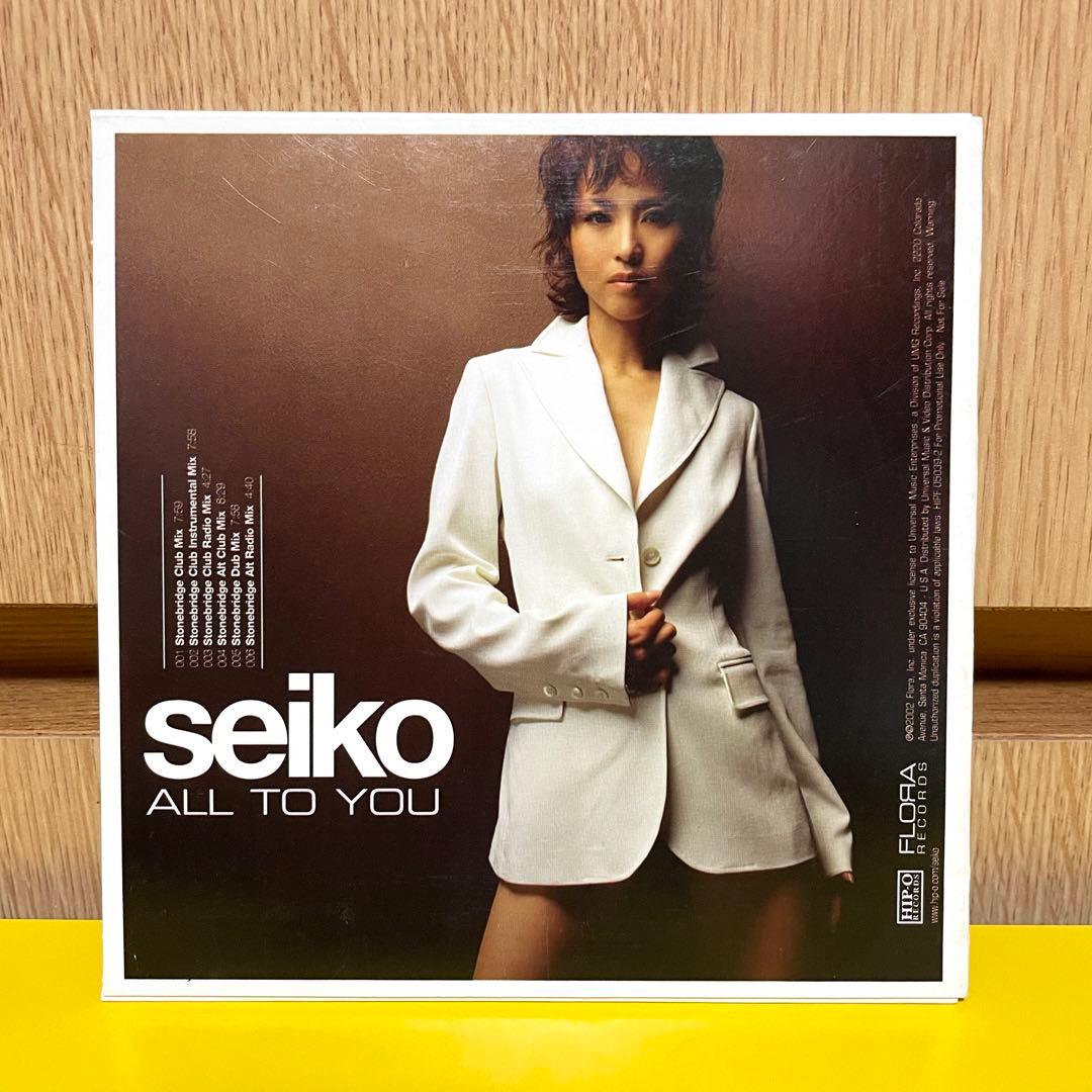超希少 非売品 未使用 seiko 松田聖子 USA アメリカ プロモ盤 CD