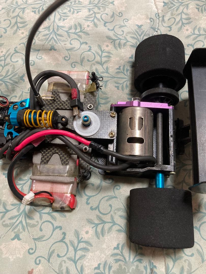 田宮F103 F1 メカ付リヤ車高調バルク