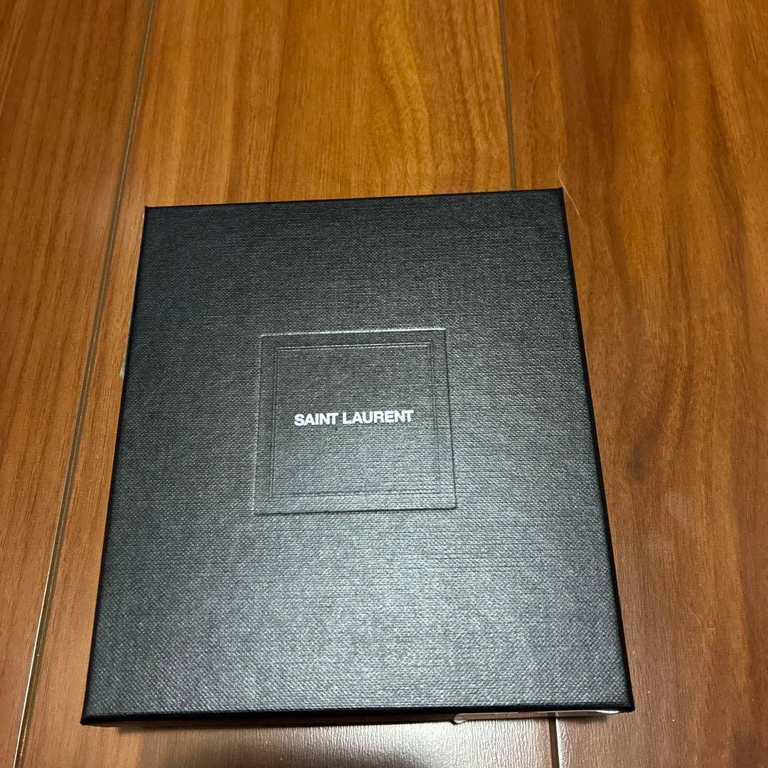 SAINT LAURENT 二つ折り財布 ブラック