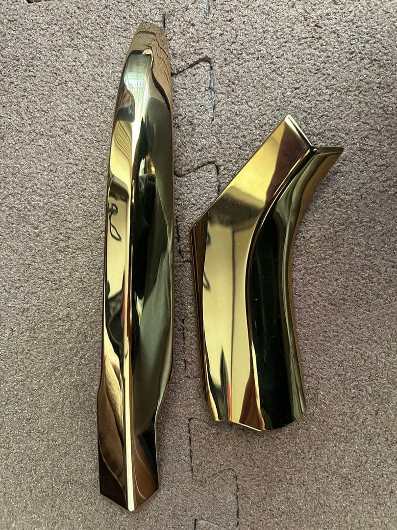 30ヴェルファイア　モデリスタ　ミラーガーニッシュ　ゴールド