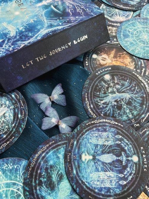 超美麗✨香港の超希少デッキ✨魔法のような魂のクジラのオラクルカード／正規品