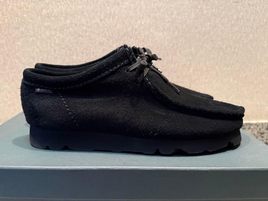クラークス ワラビー ゴアテックス Clarks Wallabee GTX 黒
