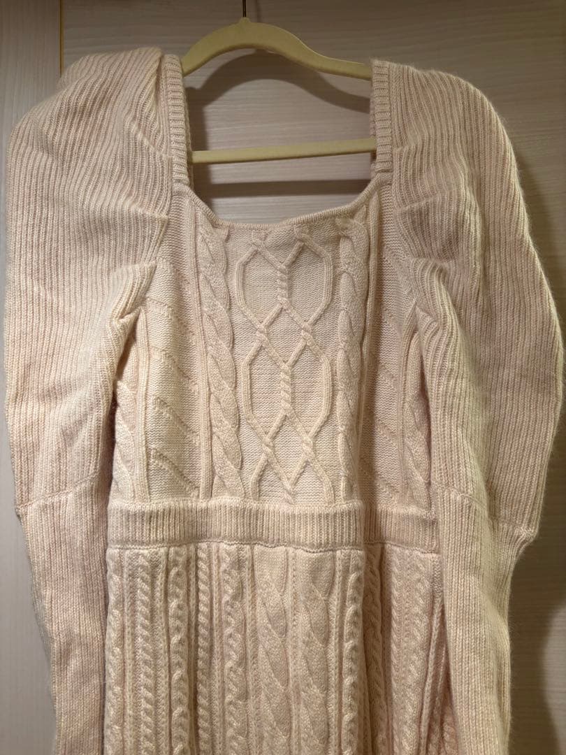 ワンピース herlipto Bambina Cable Knit Dress M