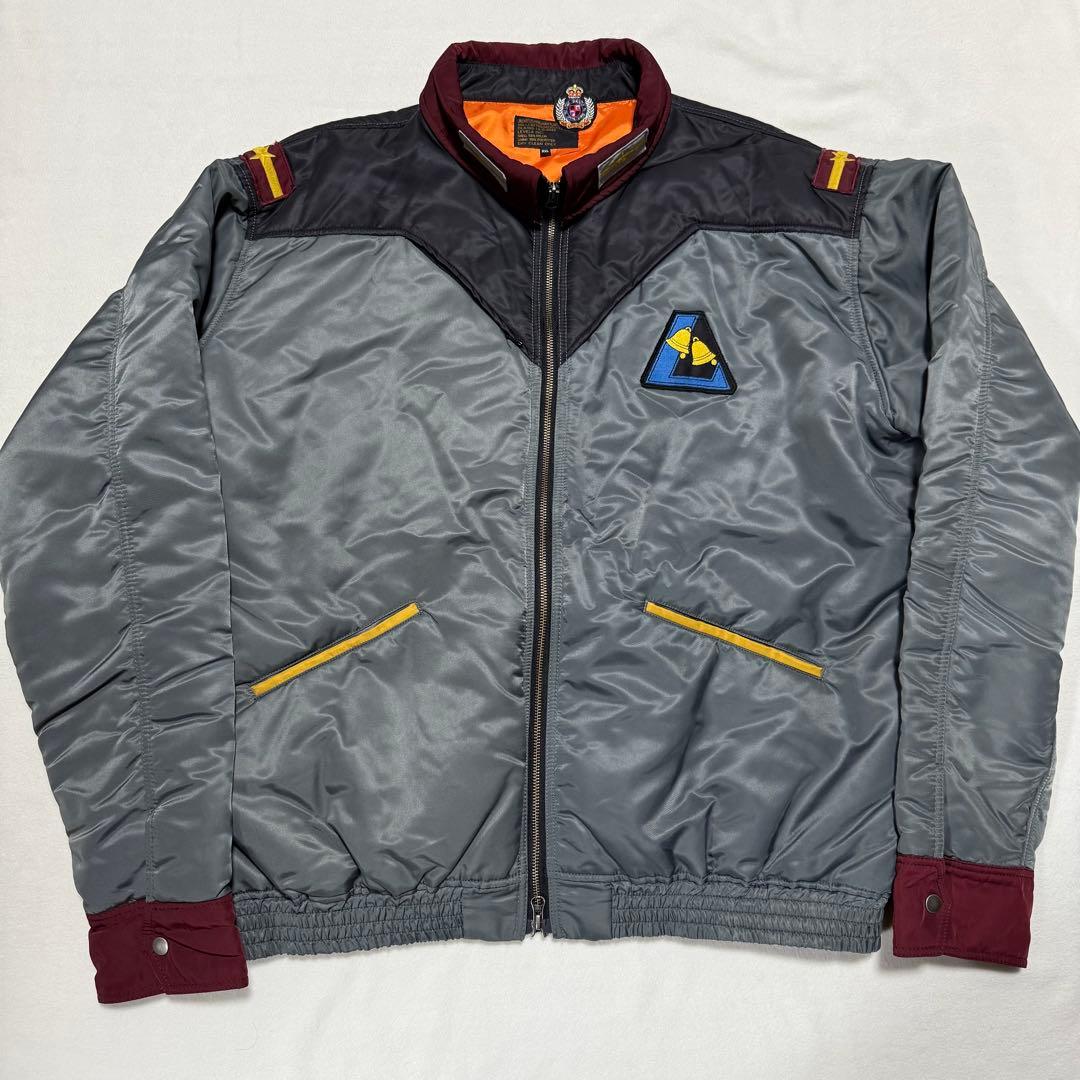 機動戦士ガンダムUC　ロンド・ベル　デザイン　MA-1 ジャケット　XXL