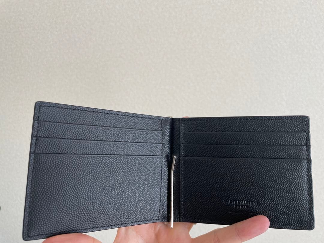 SAINT LAURENT マネークリップ ブラック　サンローラン