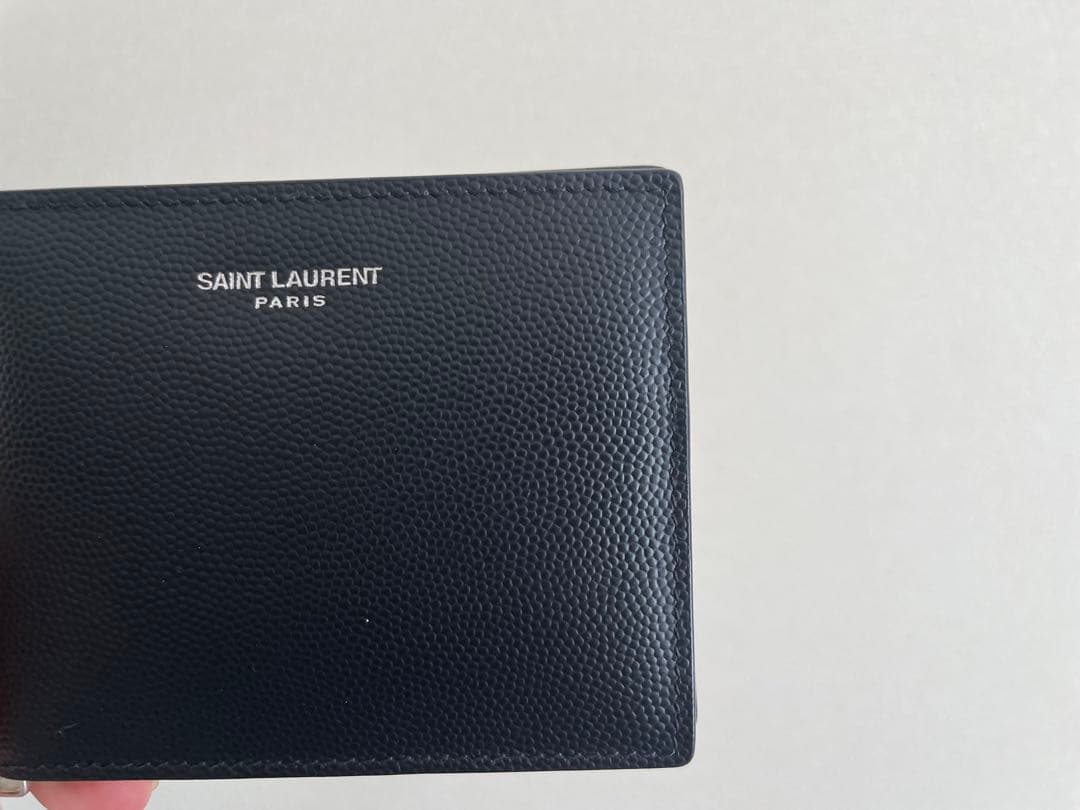 SAINT LAURENT マネークリップ ブラック　サンローラン