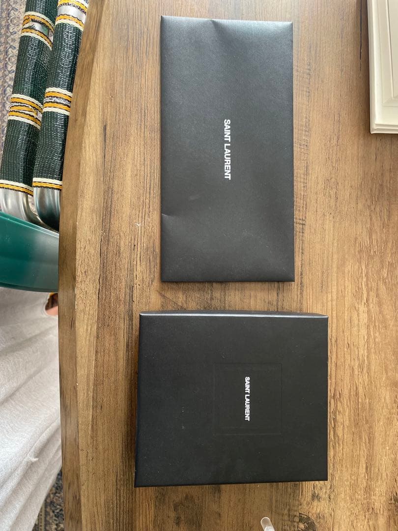 SAINT LAURENT マネークリップ ブラック　サンローラン