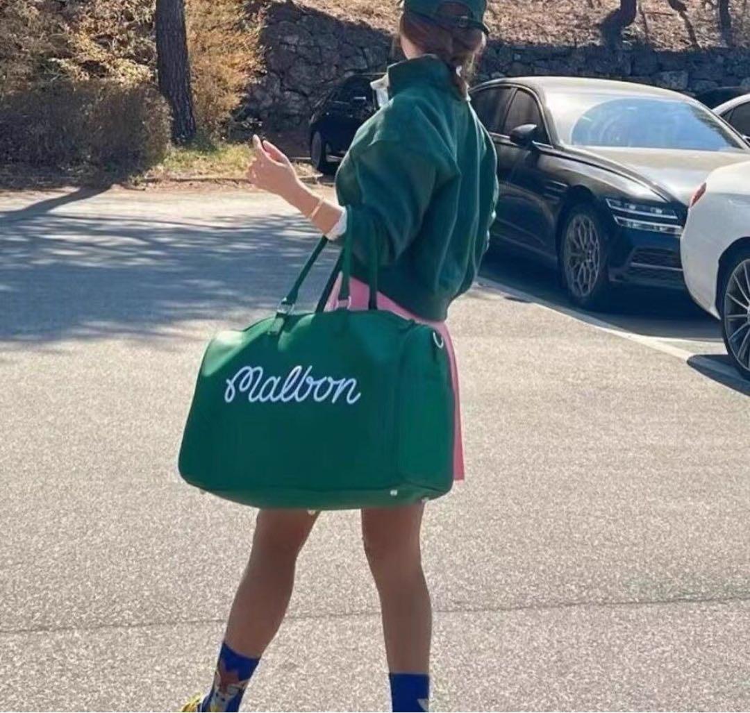 Malbon 防水ボストンバッグ ゴルフ遠征 出張 旅行用 大容量 即購入可⭐