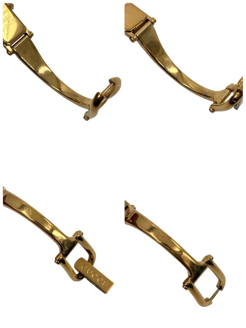 グッチ　腕時計　1500L シェル文字盤　クオーツ　ゴールド　レディース