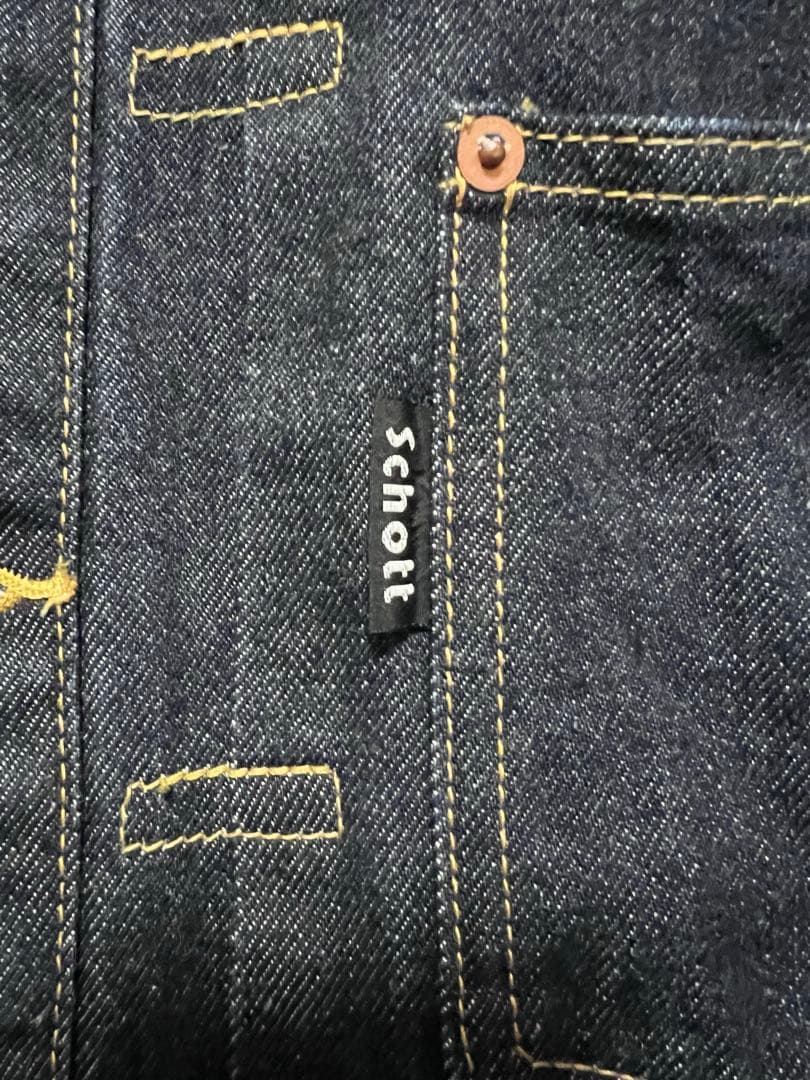 schott デニムジャケット XL インディゴ