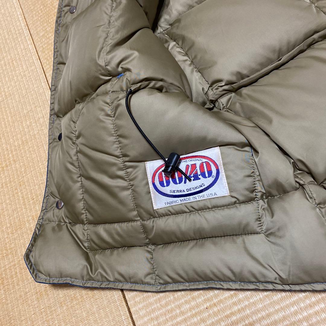 シエラ　デザイン　ダウンベスト　60/40 サイズM