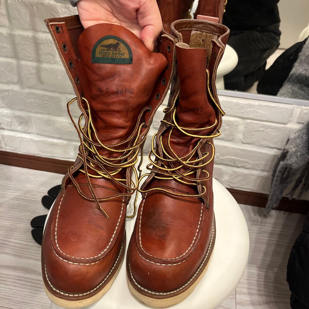 m*a様 【REDWING 】アイリッシュセッター 半円犬タグ USサイズ9D