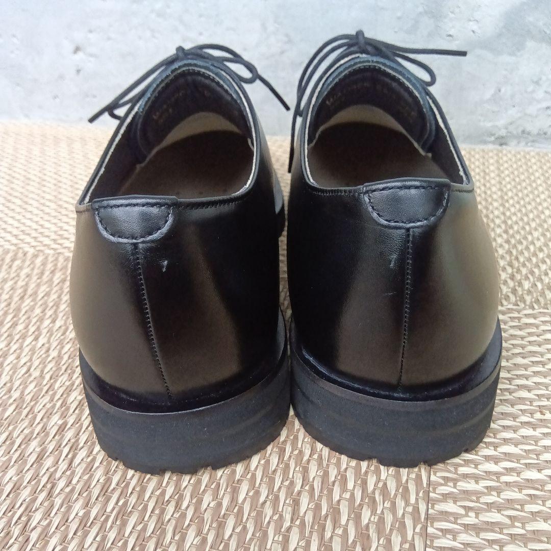 【未使用級】アシックス ランウォーク　ビジネスシューズ Uチップ 25.5cm黒